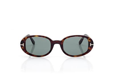 TOM FORD OM DARK HAVANA / GREEN IGGY SUNGLASSES